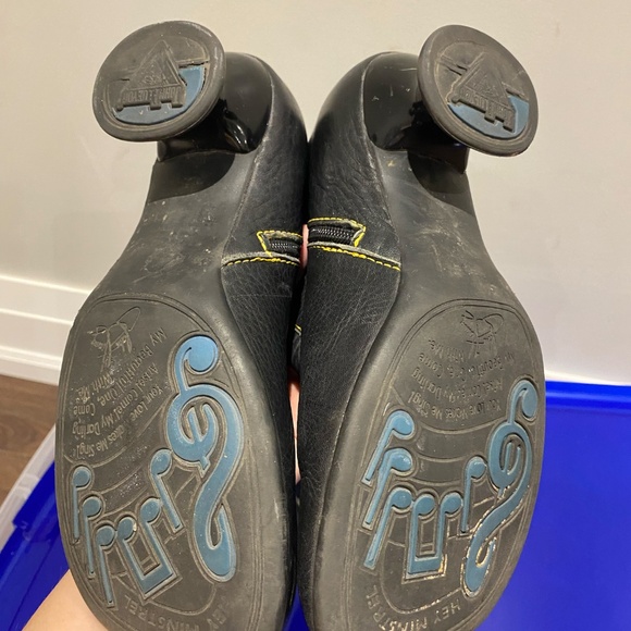 Fluevog vintage Andante black leather boots size US 10 - Picture 12 of 16